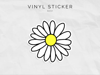 Daisy Vinyl Diecut Sticker